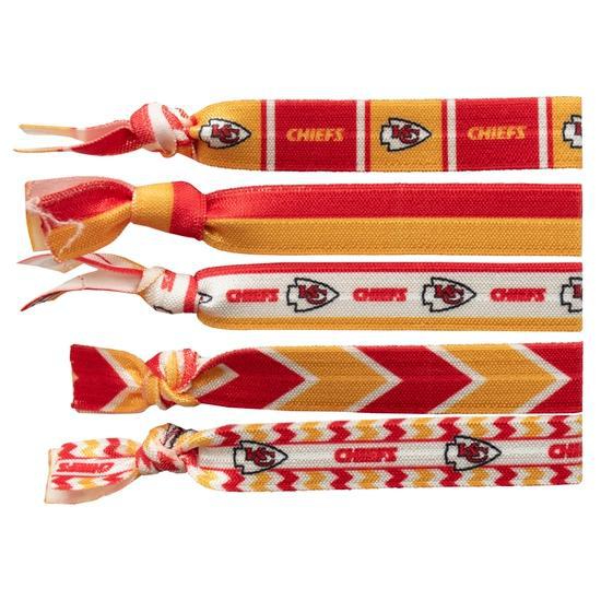 NFL Kansas City Chiefs Knotted Hair Ties