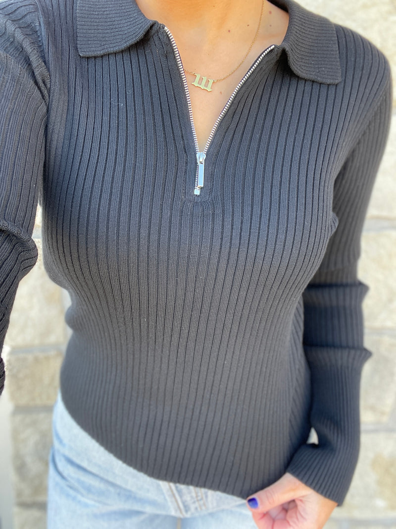 Rico Zip Henley by Z Supply