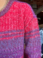Dakota Sweater by Dear John-Berry Red
