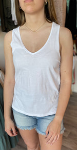 Organic V-neck Tank
