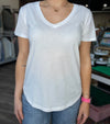 Kasey Modal V-Neck Tee by Z Supply