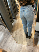 90S Explorer High Rise Straight Jeans