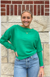 Off the Shoulder Boatneck Top