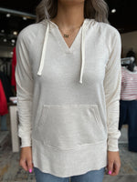 Jacey Pullover Hoodie-Cream