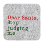 Christmas Felt Coasters